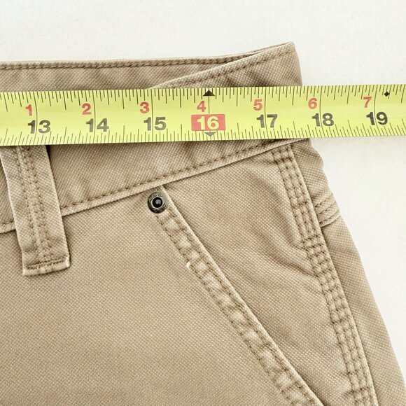 Lee Workwear Men's Carpenter Dark Khaki Shorts Sz 33 Heavy Duty Pockets Tool NWT - Picture 10 of 13